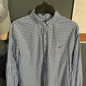 Vineyard vines Gingham slim fit button down